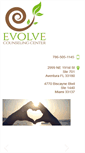 Mobile Screenshot of evolvecounselingcenter.com